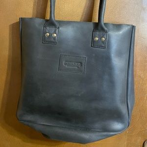 Parker Clay Merkato Tote (Black leather) NWT